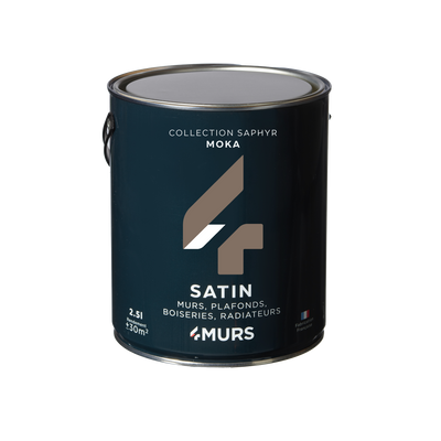 SAPHYR Peinture Saphyr Moka Satiné 2,5L