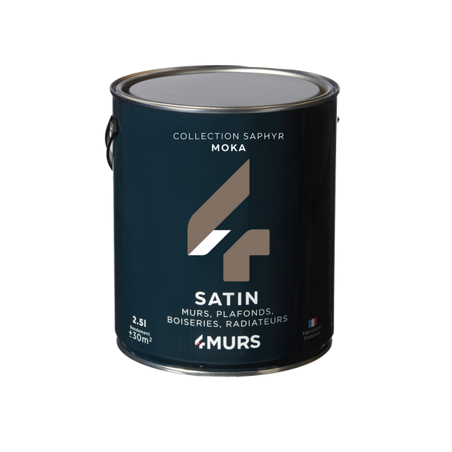 Saphyr Peinture Multi-supports Peinture moka Satiné
