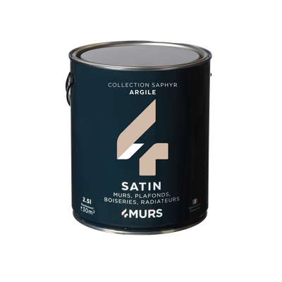 SAPHYR Peinture Saphyr Argile Satiné 2,5L