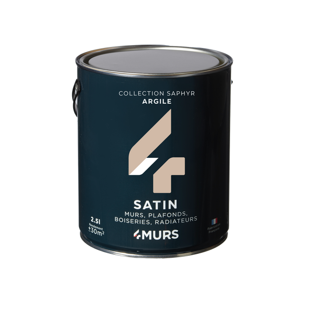 Saphyr Peinture Multi-supports Peinture argile Satiné