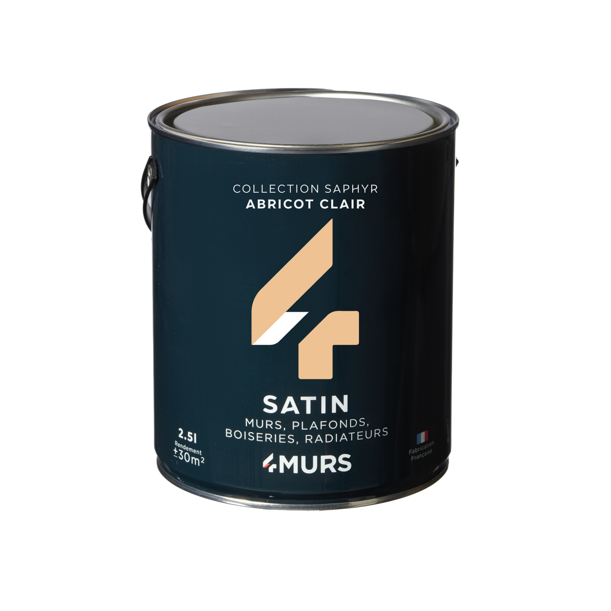 SAPHYR Peinture Saphyr Abricot clair Satiné 2,5L