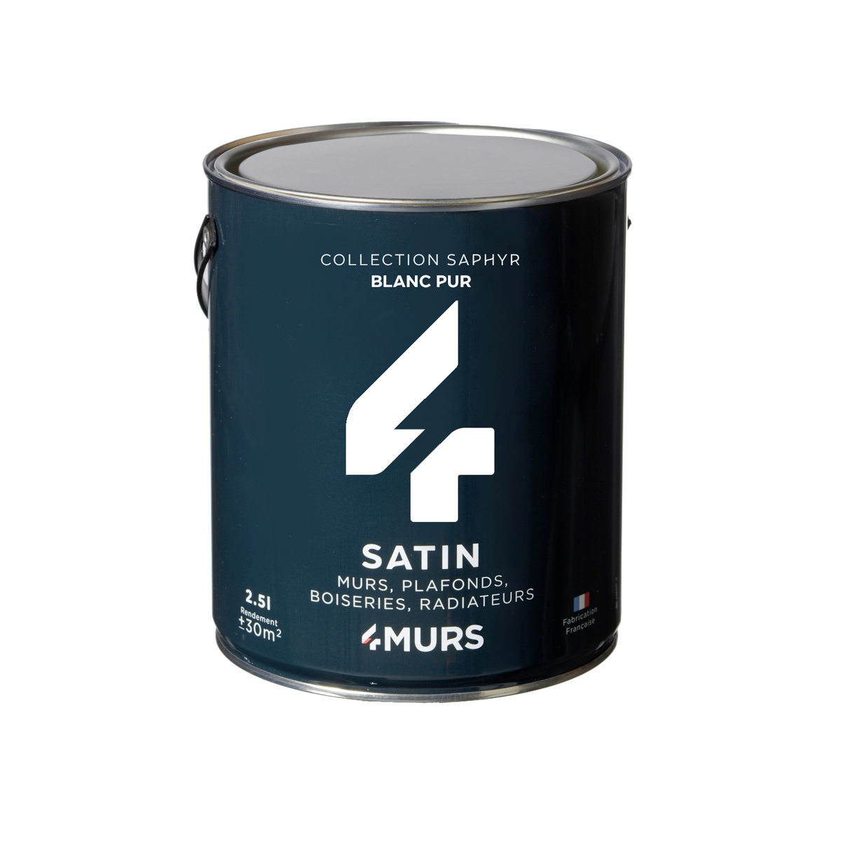 SAPHYR Peinture Saphyr Blanc pur Brillant 2,5L