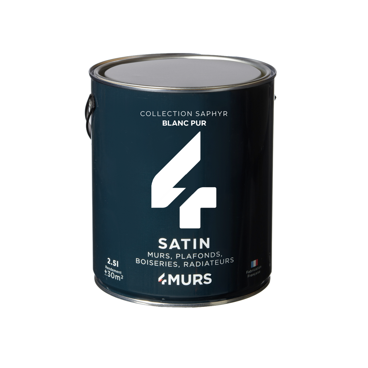 SAPHYR Peinture Saphyr Blanc pur Brillant 2,5L