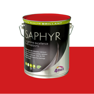 SAPHYR Peinture Saphyr Pivoine Brillant 2,5L