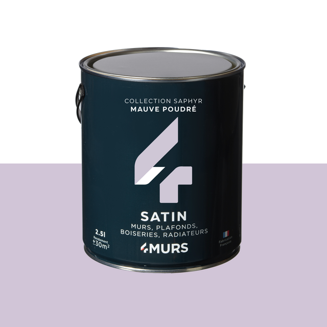 Saphyr Peinture Multi-supports Peinture mauve poudré Satiné