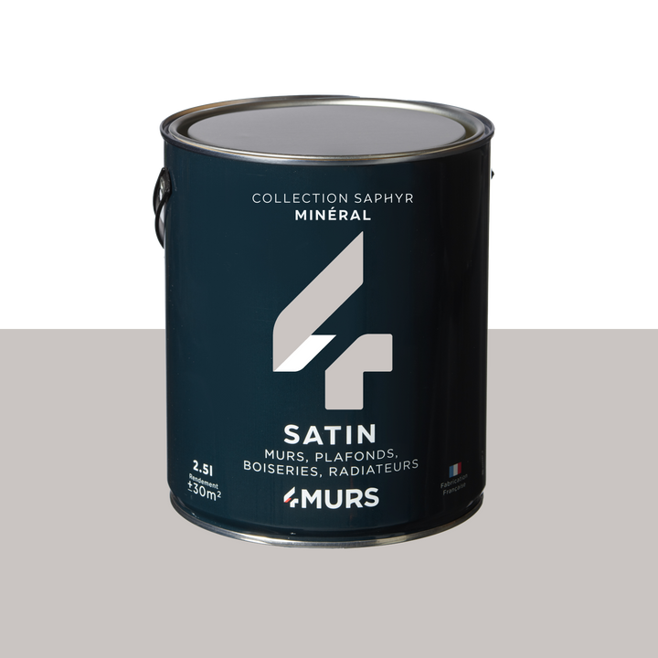 SAPHYR Peinture Saphyr Minéral Satiné 2,5L
