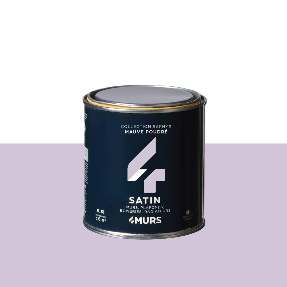 SAPHYR Peinture Saphyr Mauve poudré Satiné 0,5L