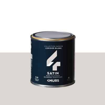 SAPHYR Peinture Saphyr Cerisier blanc Satiné 0,5L