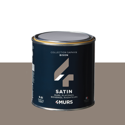 SAPHYR Peinture Saphyr Bison Satiné 0,5L