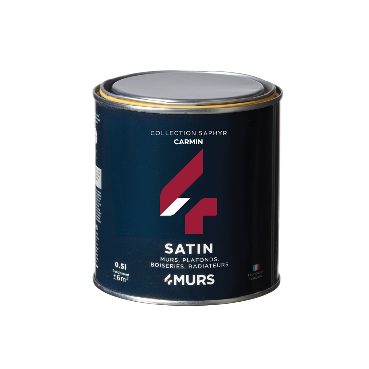 SAPHYR Peinture Saphyr Carmin Satiné 0,5L