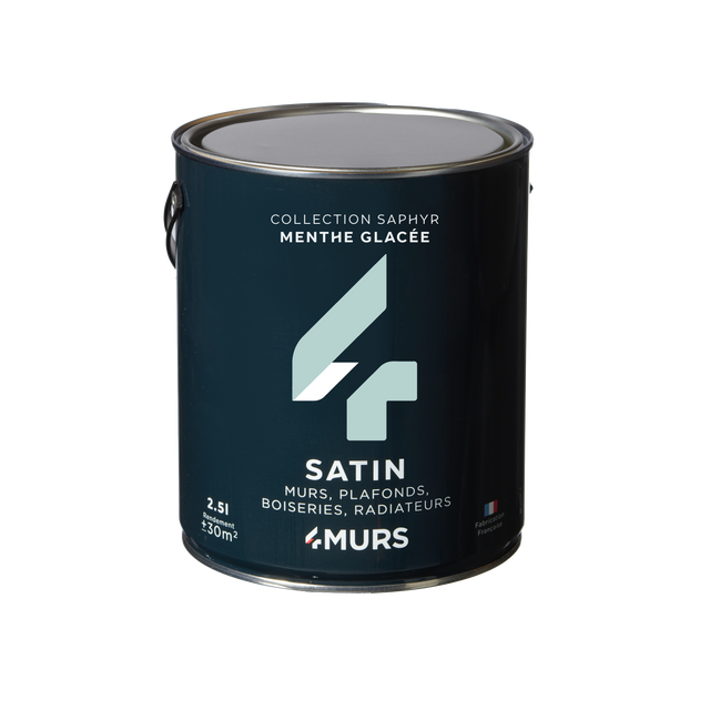 Saphyr Peinture Multi-supports Peinture menthe glacée Satiné
