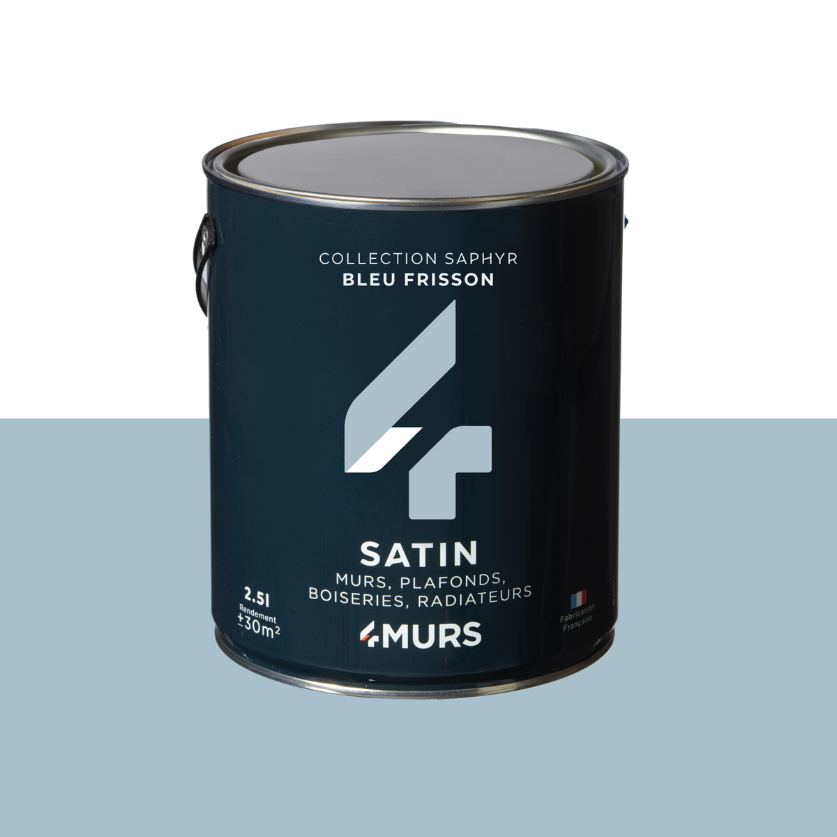 SAPHYR Peinture Saphyr Bleu frisson Satiné 2,5L