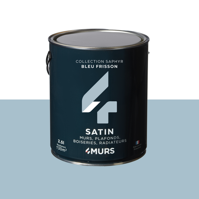 Saphyr Peinture Multi-supports Peinture bleu frisson Satiné