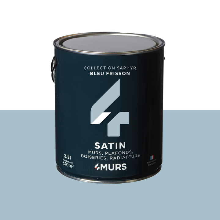 SAPHYR Peinture Saphyr Bleu frisson Satiné 2,5L