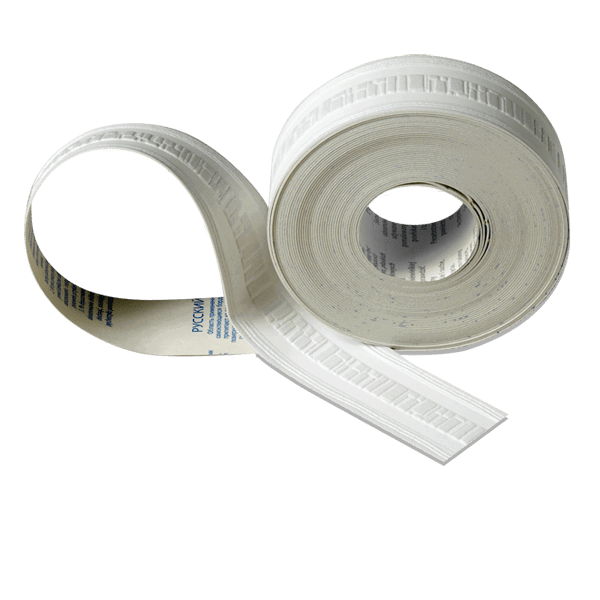 Galon vinyle SORIA coloris blanc