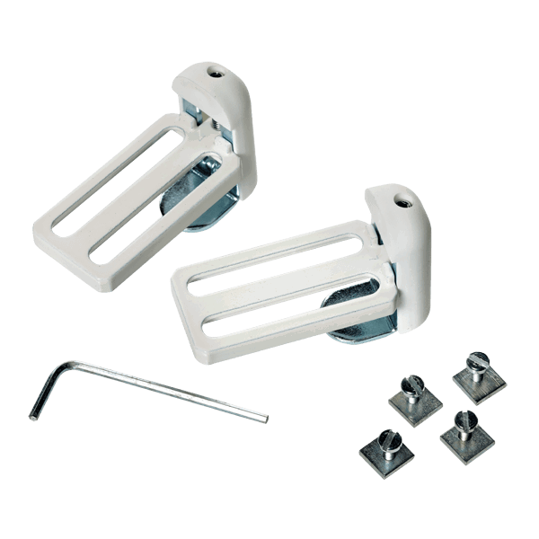 Set de toiles SUPPORTS STORES coloris blanc