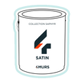 Dessin de pot de peinture collection Saphyr satin 4MURS