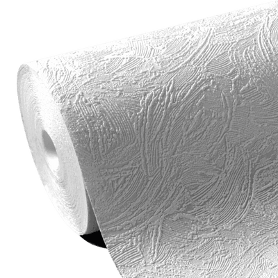 Fibre à peindre expansée sur intissé Tecoma Blanc A peindre