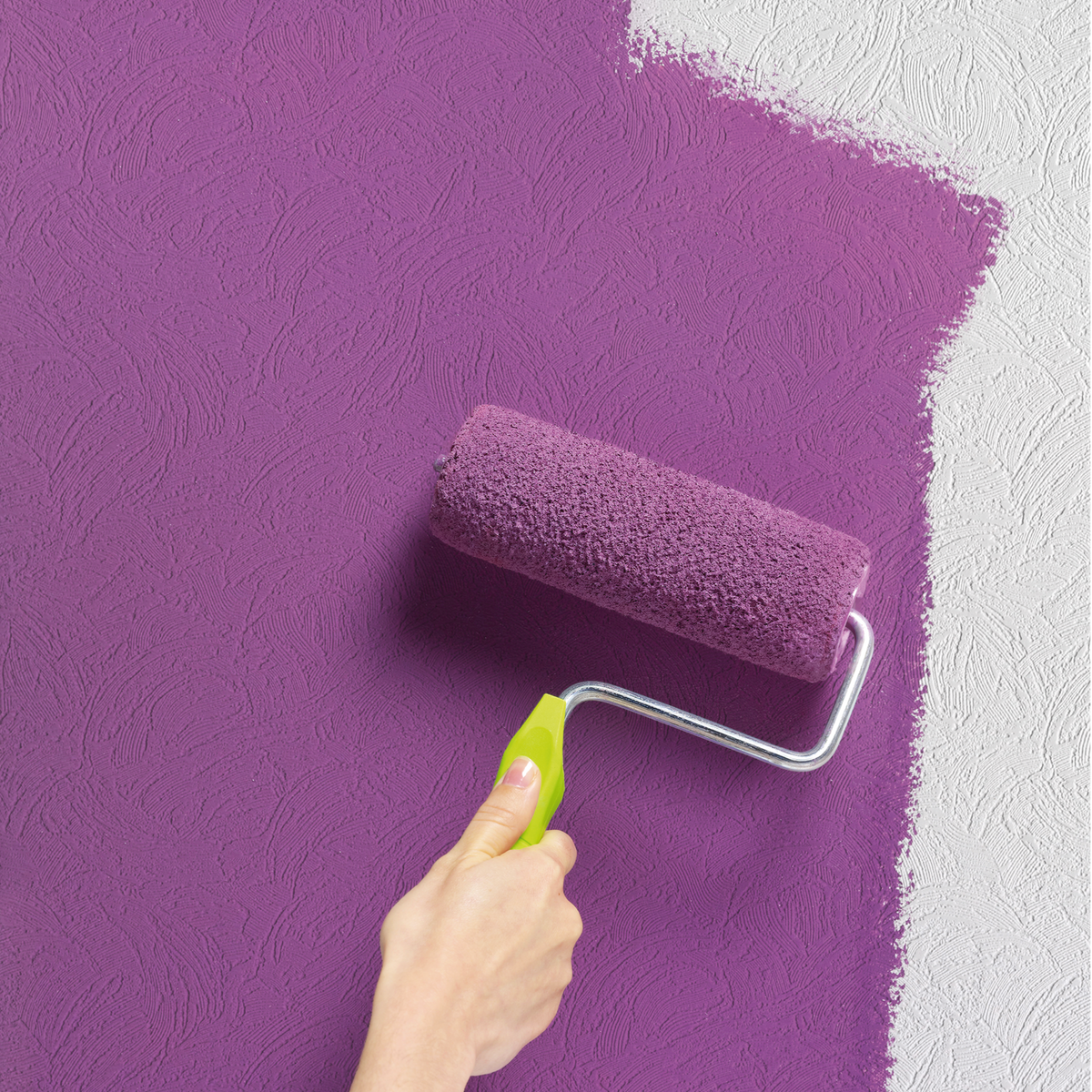 Fibre à peindre expansée sur intissé Tecoma Blanc A peindre