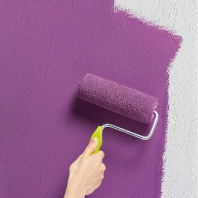 Fibre à peindre expansée sur intissé Tecoma Blanc A peindre