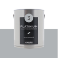 Pot de peinture couleur gris clair platinium