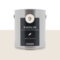 Pot de peinture couleur blanc kaolin