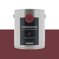 Pot de peinture couleur rouge obsession