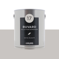 Pot de peinture couleur gris clair buvard
