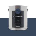 Pot de peinture couleur bleu minuit