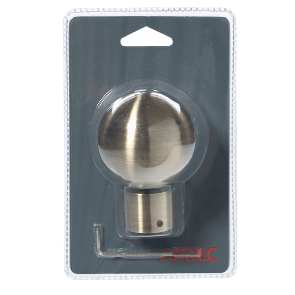 Embout TOMBAC coloris laiton vieilli