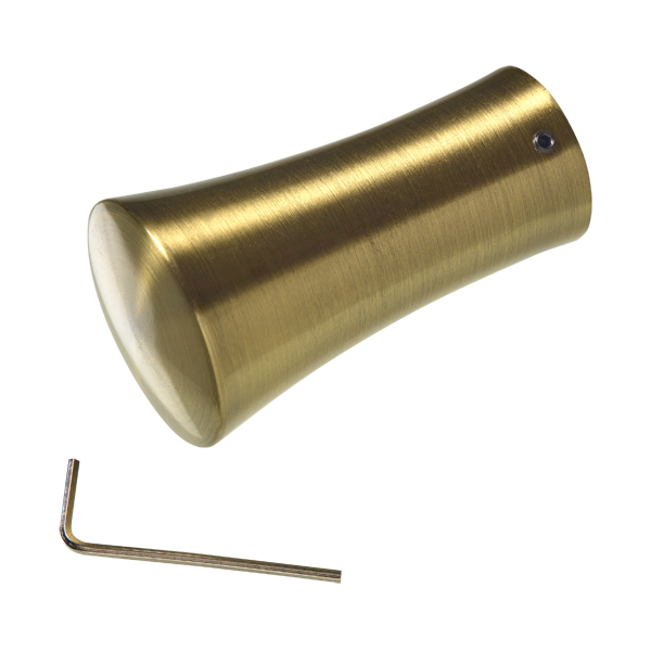 Embout TOMBAC coloris laiton vieilli