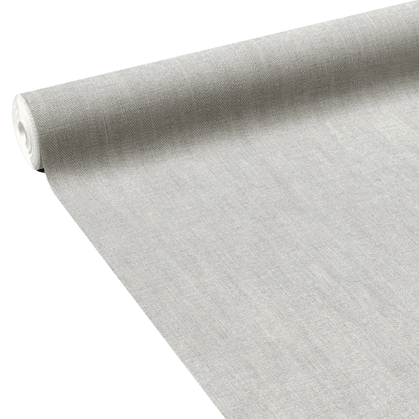 Papier peint intissé Tweed Gris perle Trame