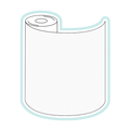 Dessin de rouleau de toile de verre