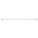 Barre à rideau vitrage Vitrage plat Blanc Plastique