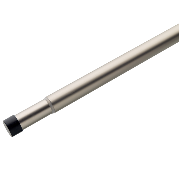 Barre à rideau ZEN nickel givré 2,8 cm de 160,0 à 300 cm