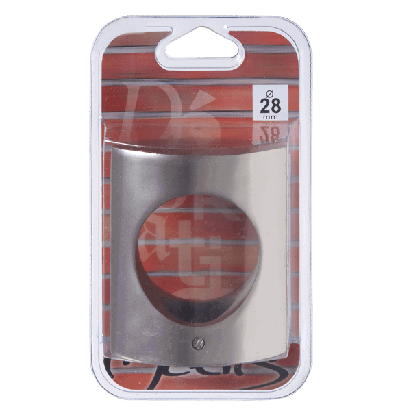 Embout ZEN coloris nickel givré