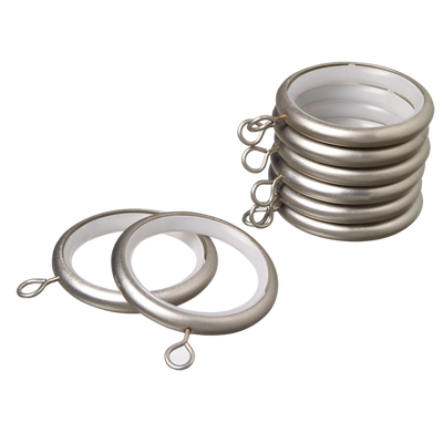 Anneaux Zen Nickel mat Métal brossé