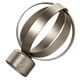 Embout Zen Nickel mat Métal brossé