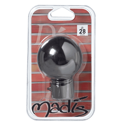 Embout Zen Nickel noir Métal brillant