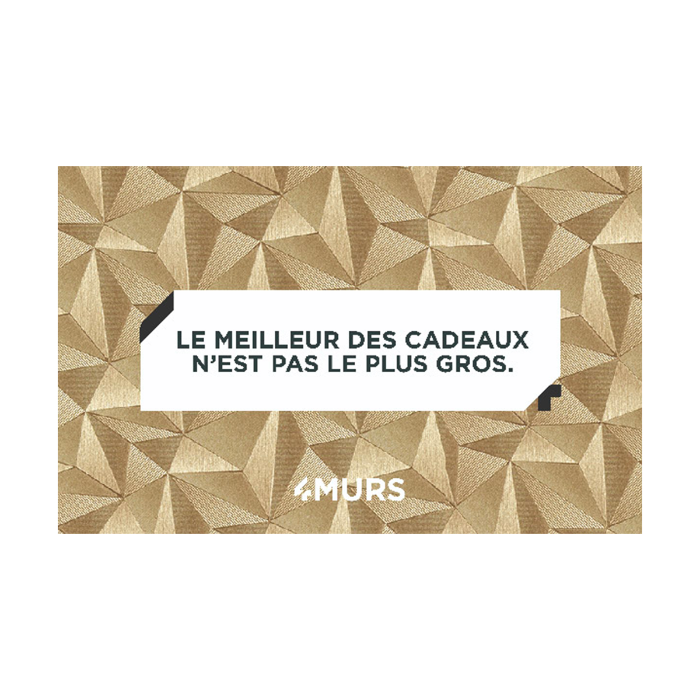 E-carte cadeau 