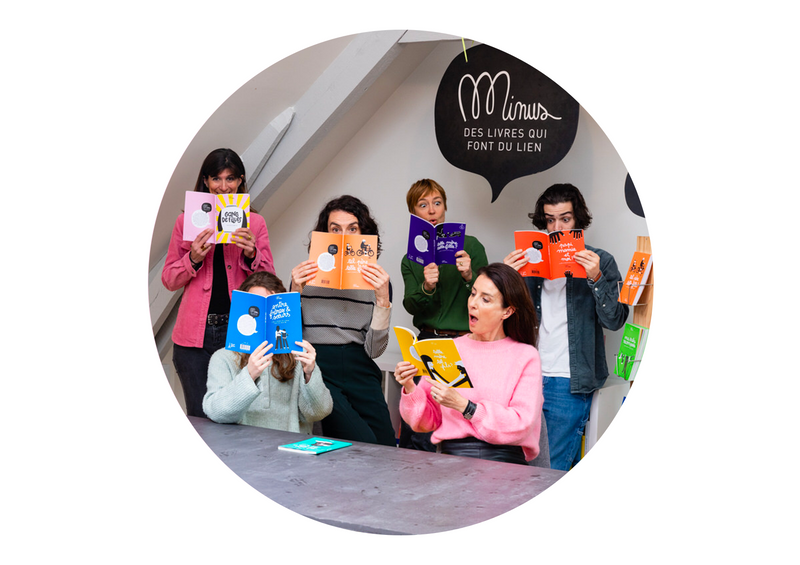 Photo des personnes de l'équipe Minus éditions