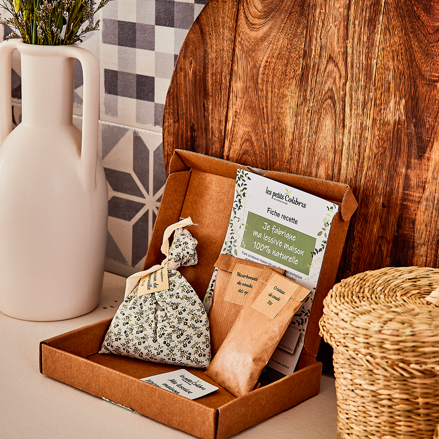 Les petits colibris Kit lessive naturel à fabriquer soi-même