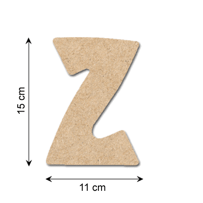 GOMILLE Décobois à peindre Lettre z 