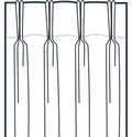 Dessin de finition rideau pli flamand double