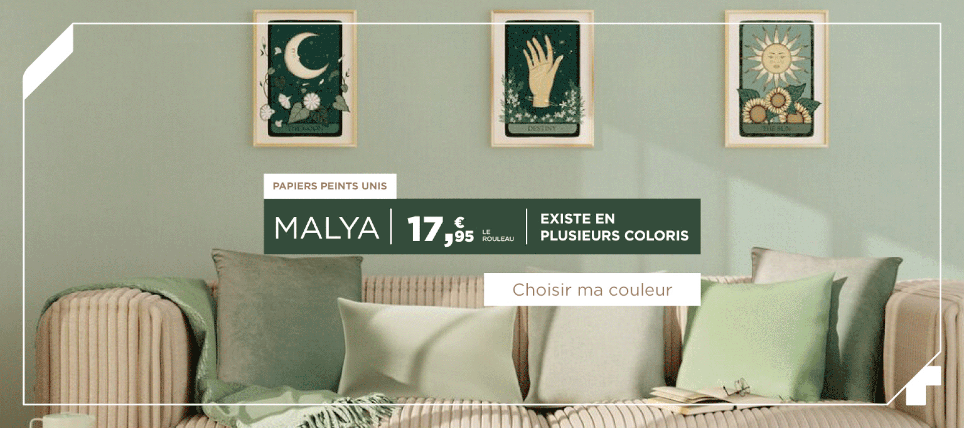 4MURS Papiers peints unis MALYA