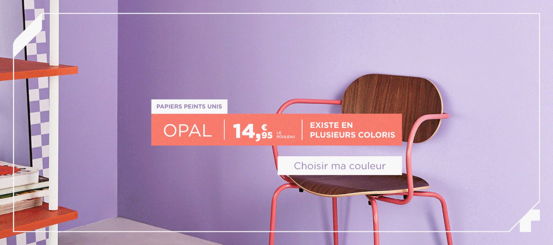 4MURS Papiers peints unis OPAL