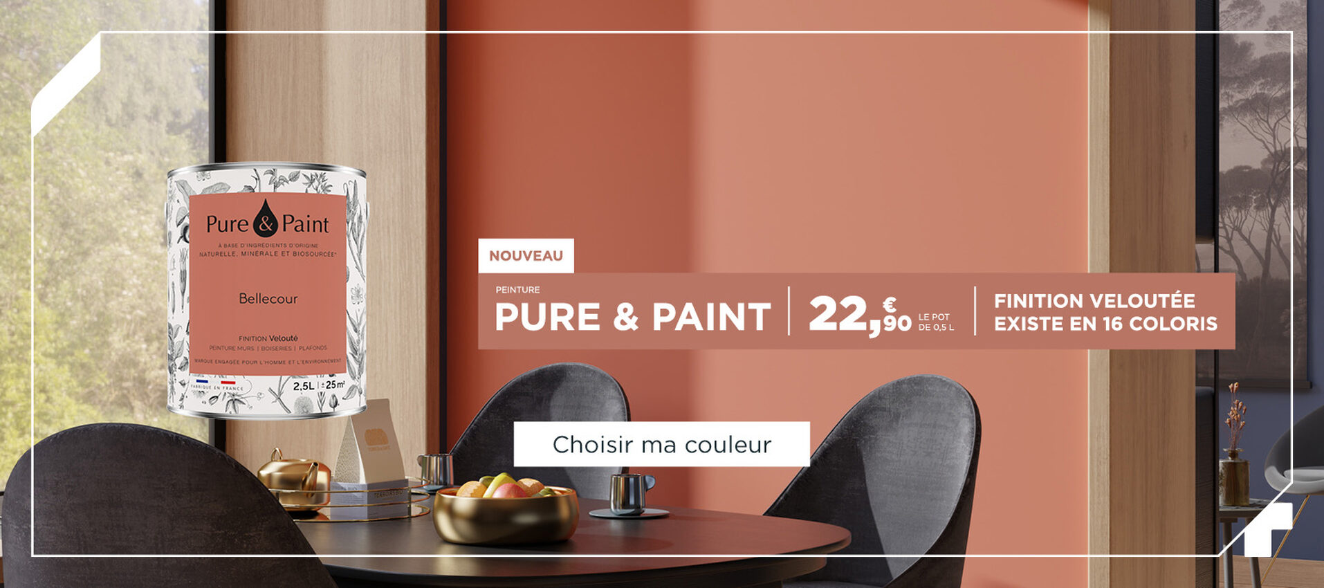 4MURS Peinture naturelle Pure and Paint