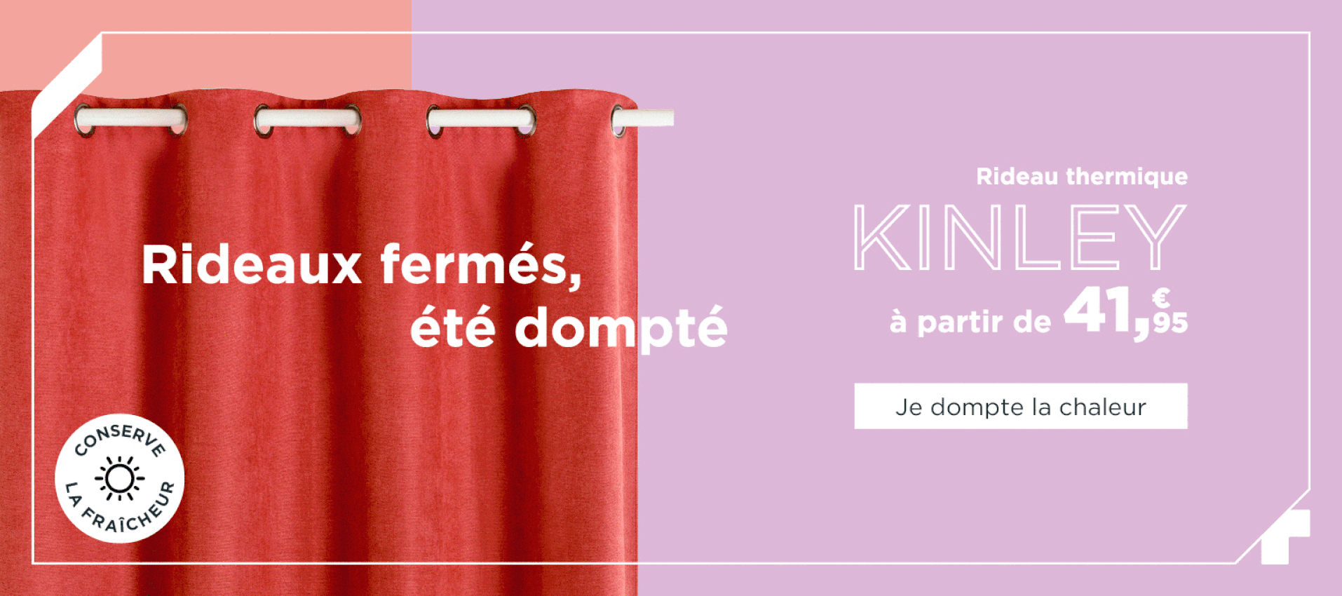 4MURS Rideaux thermiques contre la chaleur
