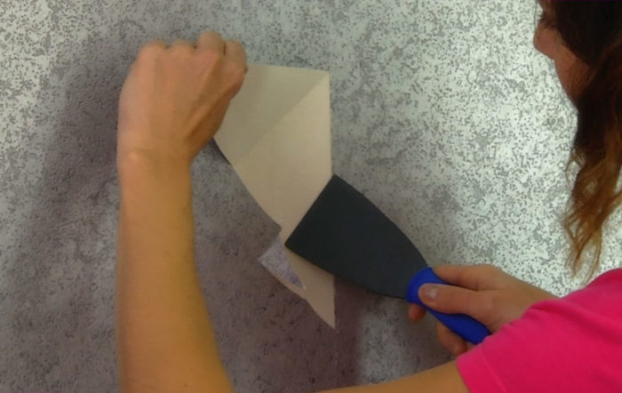 Décoller le papier peint