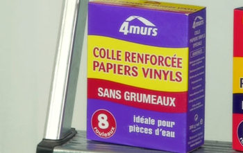 Astuce colle papiers vinyls
